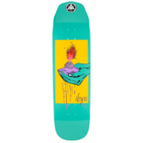 Welcome Skateboards Soil on Wicked Queen Teal 8.6 skateboard deck