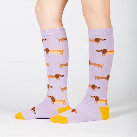 Sock It to Me Hot Dogs Youth Knee Socks