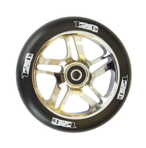 Envy Spoked Black Chrome 120mm Scooter Wheel