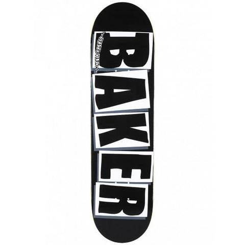 Baker OG Logo Black/White 8.125" Skateboard Deck