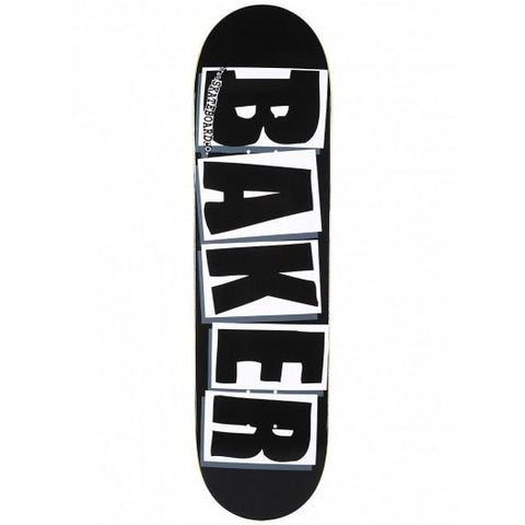 Baker OG Logo Black/White 8.25" Skateboard Deck