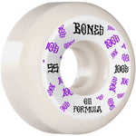 Bones 100's White V5 55mm Skateboard Wheels