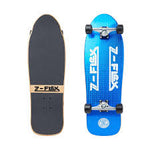 Z-Flex Blue Crystal 80's Complete Skateboard