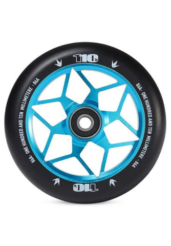 Envy Diamond Teal 110mm Scooter Wheel