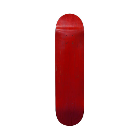 Absolute Blank Red 7.75" Skateboard Deck