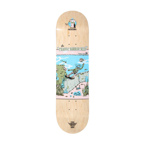 Folklore Traffic Barrier Reef Fibretech Lite 8.5" Skateboard Deck