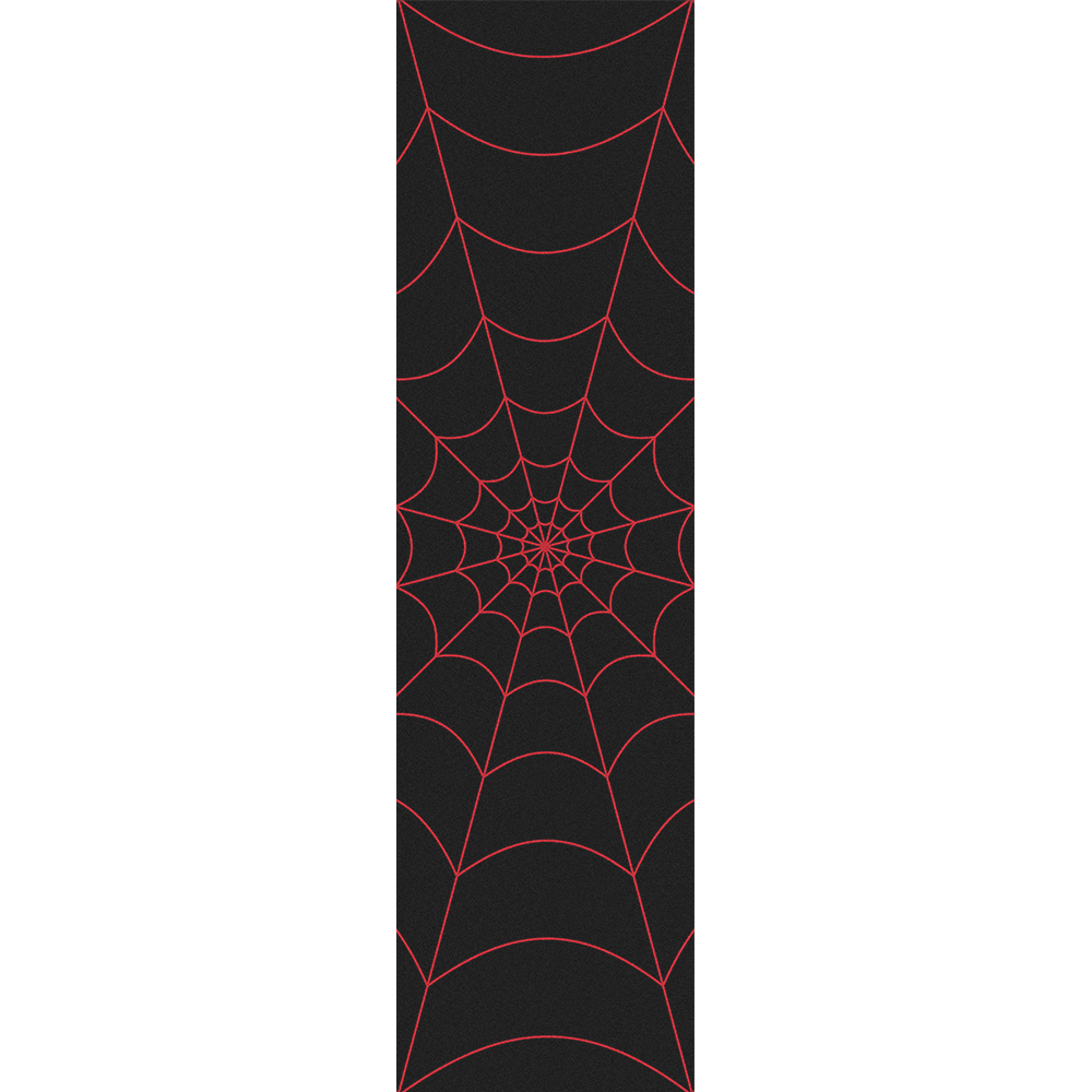 Fruit Red Spider Web Skateboard Griptape – World Of Wheelcraft
