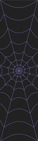 Fruity Spider Web Purple Skateboard Griptape
