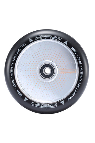 Fasen Hypno Hollowcore Dot Chrome 120mm Scooter Wheel