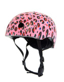 Micro LED Pink Leopard Helmet