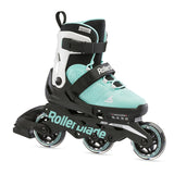 Rollerblade Microblade 3WD G Aqua/White Kids Tri Rollerblades
