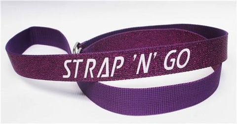 Strap N Go Glitter Purple Skate Noose