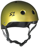 S-One Lifer Metallic Gold Helmet