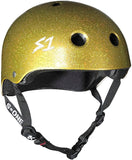 S-One Lifer Gold Gloss Glitter Helmet