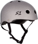 S-One Lifer Silver Glitter Helmet