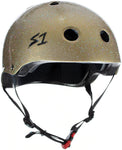 S-One Mini Lifer Gold Glitter Helmet