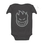 Spitfire Toddler Onesie Black/Silver 18 Months