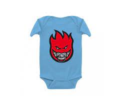 Spitfire Paci Fire Onesie Blue/Red 24 Months