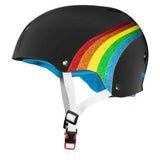 Triple 8 The Certified Sweatsaver Rainbow Sparkle Black Helmet