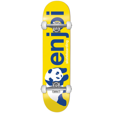 Enjoi Half N Half Yellow 8.0" Complete Skateboard