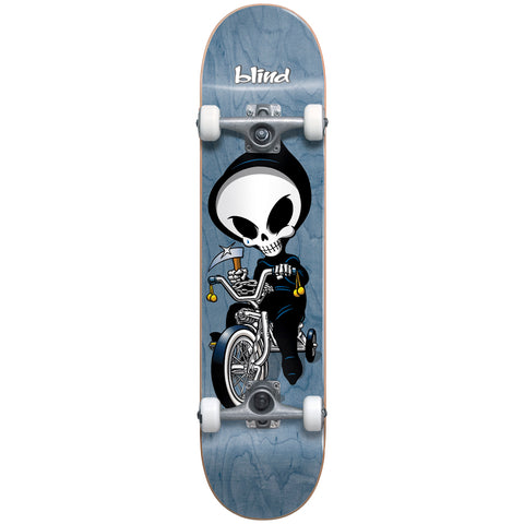 Blind Tricycle Reaper Blue 7.625" Complete Skateboard