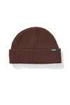 Xlarge Ribbed Beanie Brown